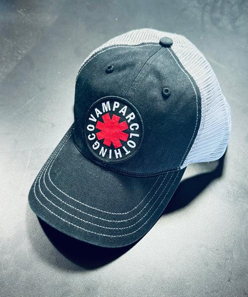 Pepper Washed Slouch 6 Panel Hats