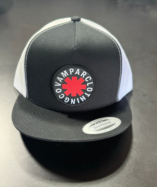 Pepper Logo Flat Bill Truckers