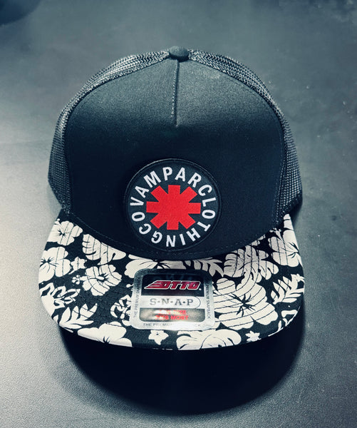 Pepper Logo Flat Bill Truckers