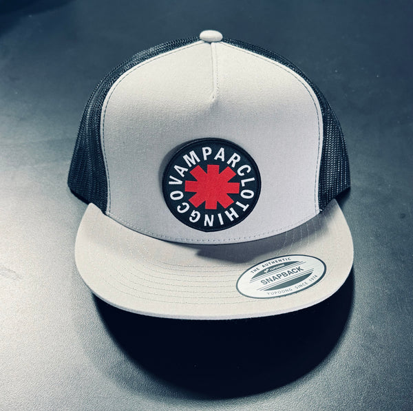 Pepper Logo Flat Bill Truckers