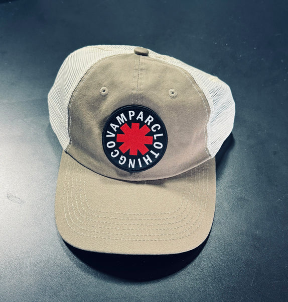 Beach Washed Truckers Pepper Logo