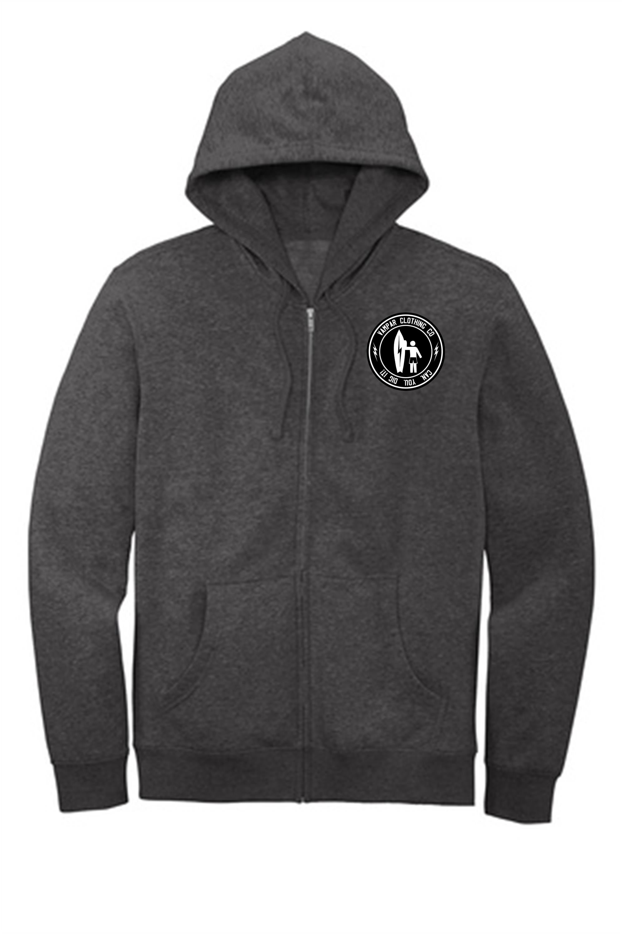 Original Logo Zip Up Hoodies – Vampar Clothing Co