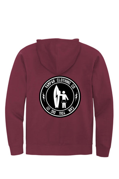 Original Logo Zip Up Hoodies