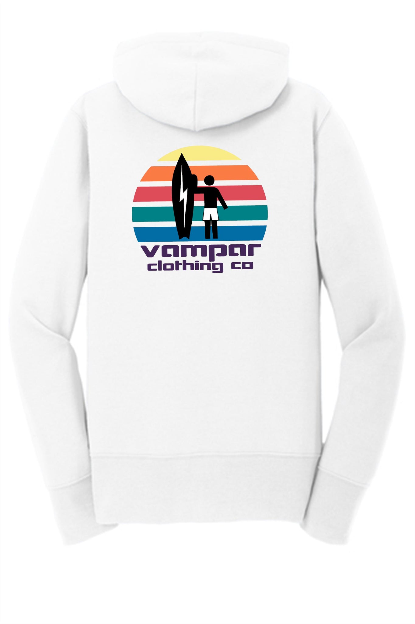 Pacific Sunset '77 Women's Zip Up Hoodie
