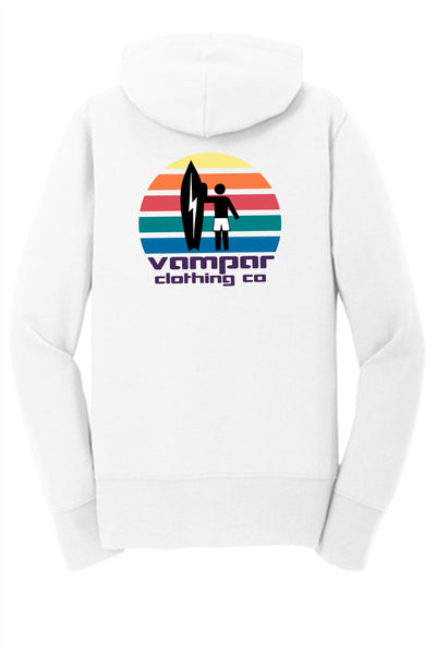 Pacific Sunset '77 Women's Zip Up Hoodie