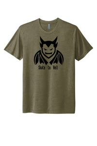 Skate to Hell OD Green T-Shirt