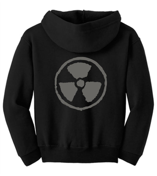 Nuke'd Youth Zip Up Hoodie