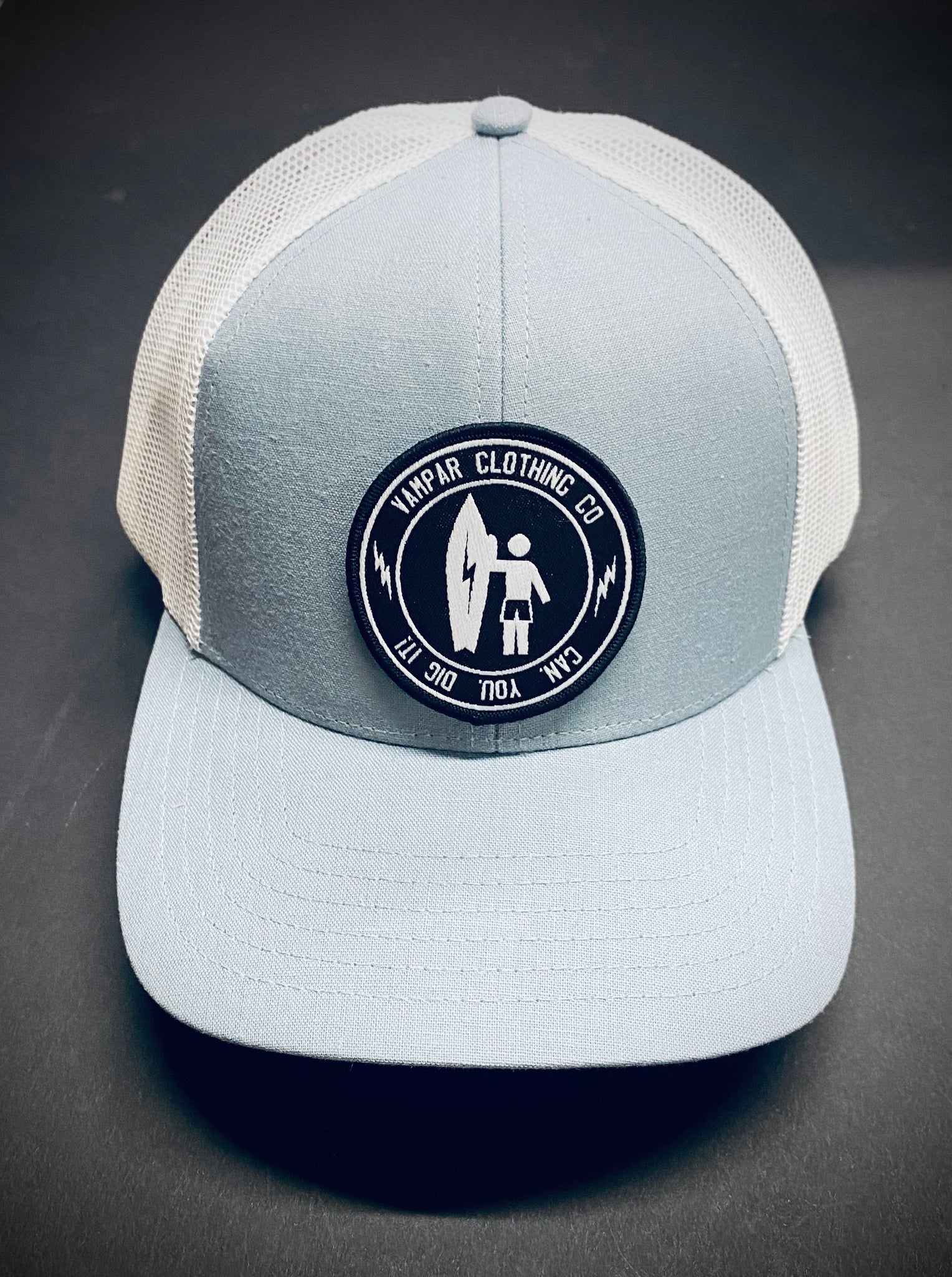 Ocean Blue Trucker Website Exclusive.